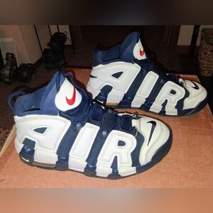 Nike Air More Uptempo 'Olympic' 2020 Mens Shoes 415082-104 Size 7Y
